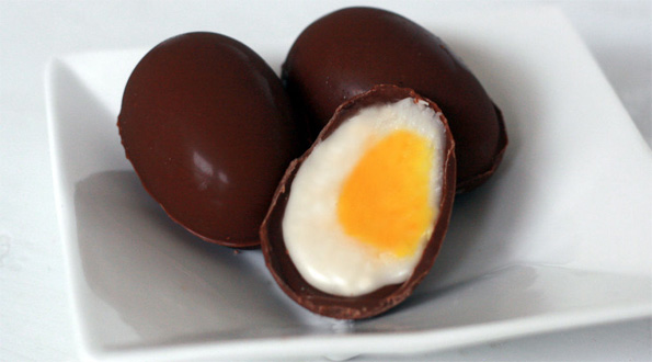 Шоколадные яйца в мультипекаре Редмонд
