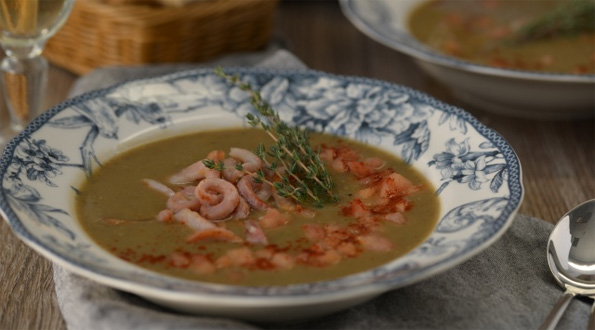 Крем-суп с чечевицей в мультиварке Редмонд