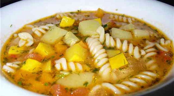 Суп с макаронами в мультиварке Редмонд